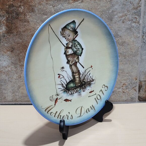 Schmid Hummel Mother's Day 1973 To Please Her Mother Decorative Wall Hanging Pla - Picture 8 of 11